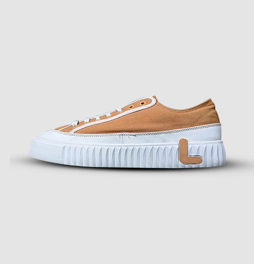 FILA Geal Skate Board Low-Top Sneakers – Unisex Latte