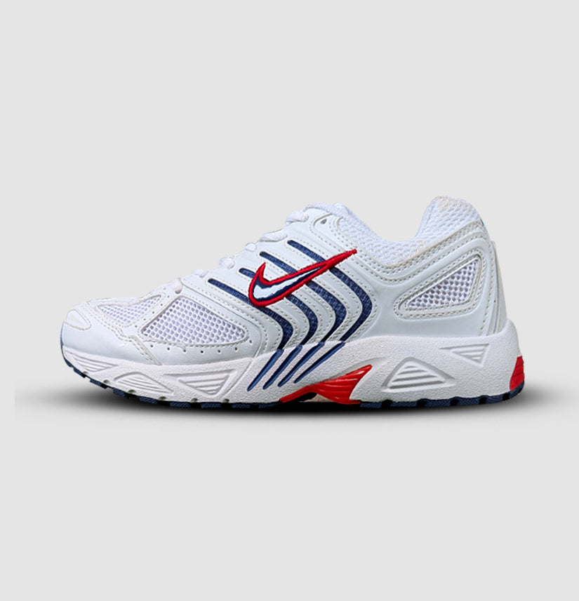 Nike Air Pegasus 2K5 Unisex Sneakers – White/Blue/Red Retro Running Style