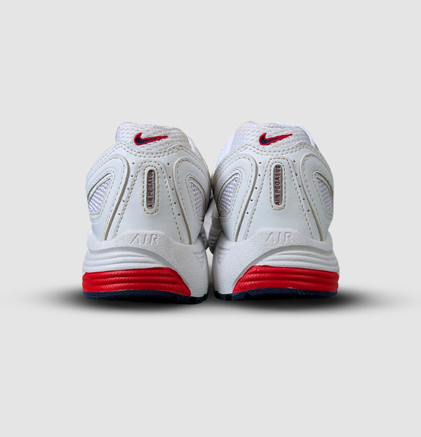 Nike Air Pegasus 2K5 Unisex Sneakers – White/Blue/Red Retro Running Style